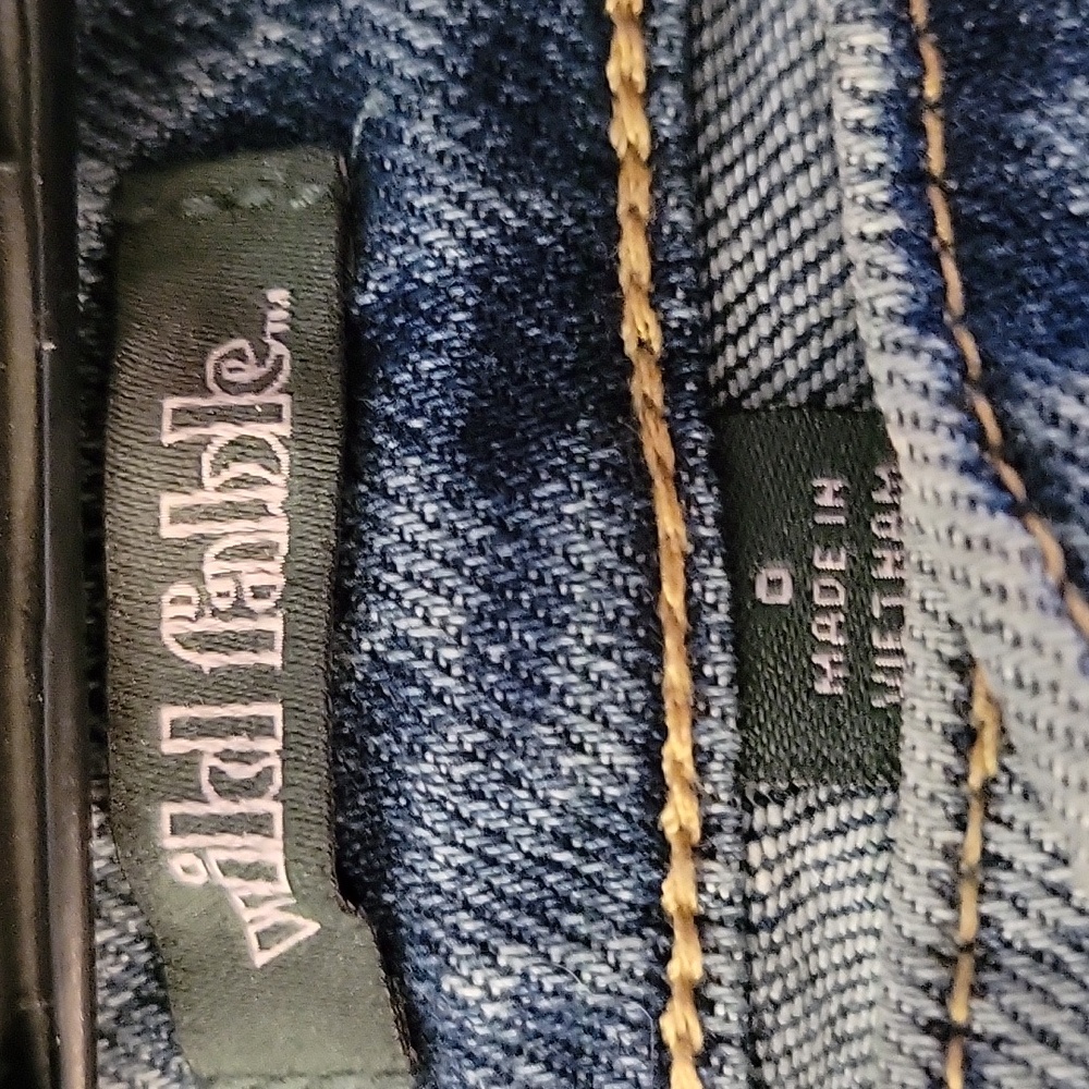 Wild Fable Super High Rise Jeans Size 0. - Picture 4 of 4